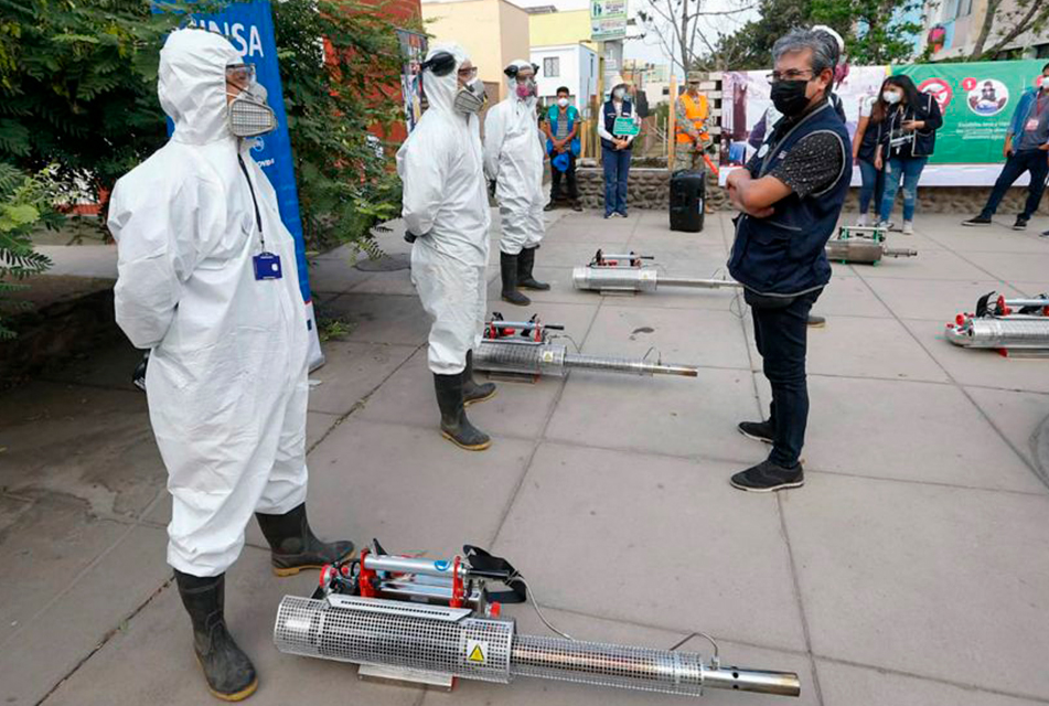 Minsa Fumiga Viviendas En La Unidad Vecinal Mirones Para Eliminar