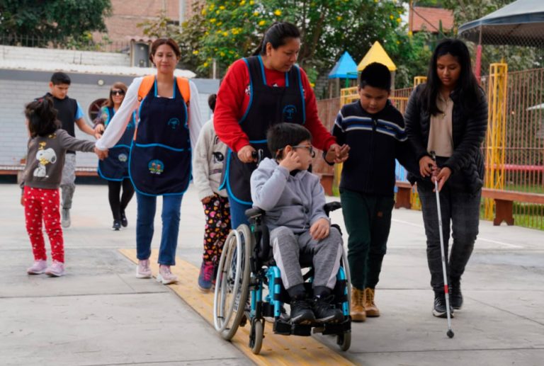 NIÑAS Y NIÑOS CON DISCAPACIDAD VISUAL Y MULTIDISCAPACIDAD PARTICIPARON