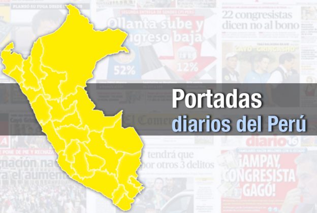 PORTADAS DE PRINCIPALES DIARIOS A NIVEL NACIONAL Y REGIONAL – DOMINGO 26 DE ENERO DE 2025