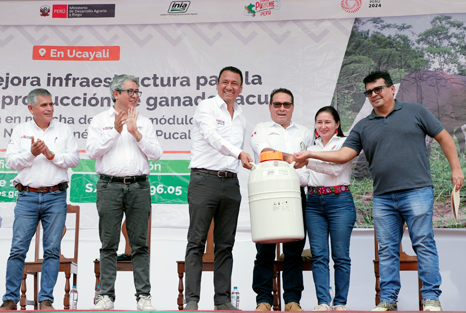 GOBIERNO INAUGURÓ PRIMER MÓDULO DE MANEJO DE GANADO VACUNO QUE BENEFICIARÁ A MÁS DE 1,500 GANADEROS EN UCAYALI