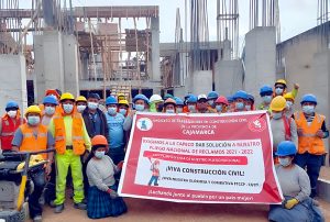 CONSTRUCCIÓN CIVIL DE CAJAMARCA SE ALISTA PARA PARTICIPAR EN MOVILIZACIÓN NACIONAL DEL 20 DE AGOSTO