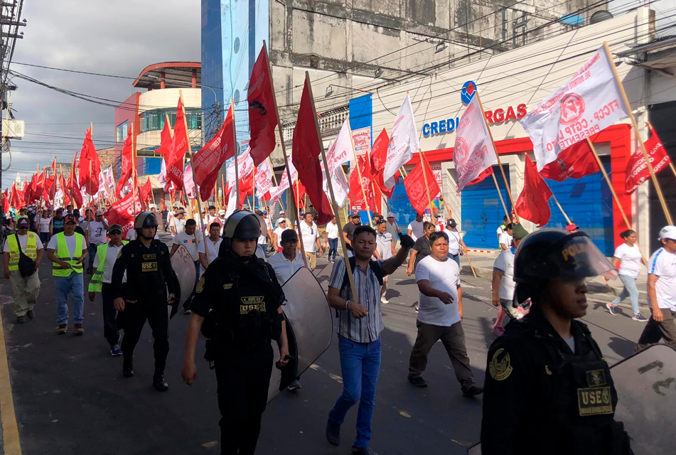 LORETO: OBREROS DE CONSTRUCCIÓN SE MOVILIZARÁN CON SUS FAMILIAS EL 20 DE AGOSTO