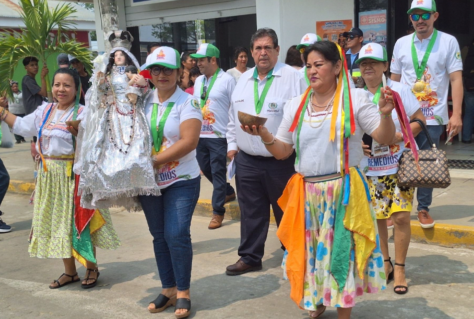 SAN MARTÍN: DISTRITO LA BANDA DE SHILCAYO CELEBRA FIESTA EN HONOR A VIRGEN DE LOS REMEDIOS