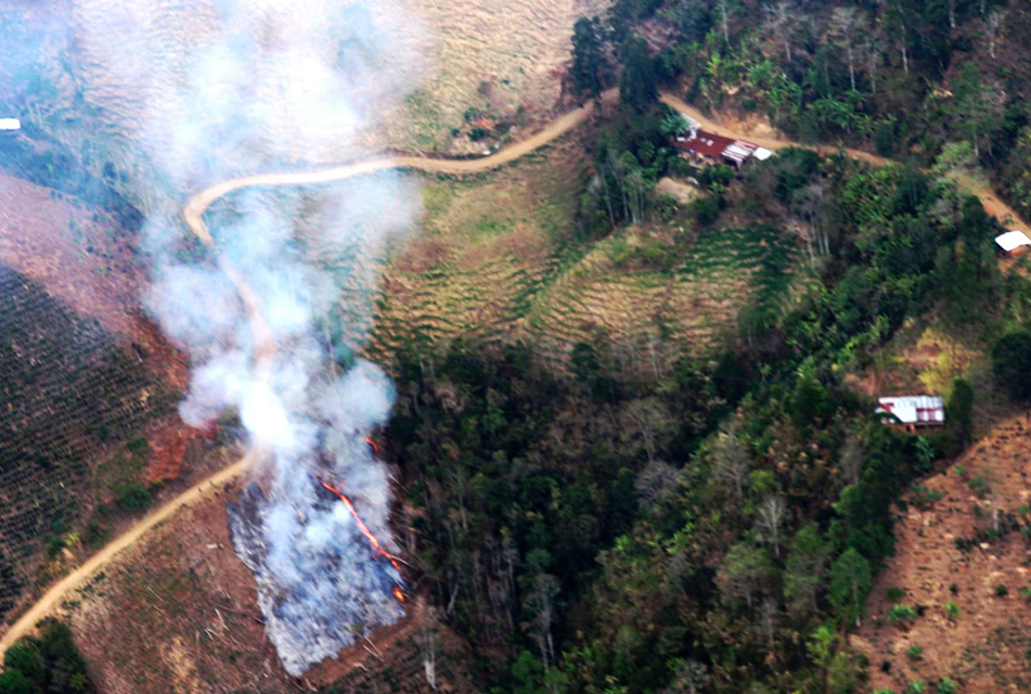 CAJAMARCA: PROVINCIA DE JAÉN REGISTRA EL MAYOR NÚMERO DE INCENDIOS FORESTALES EN LA REGIÓN