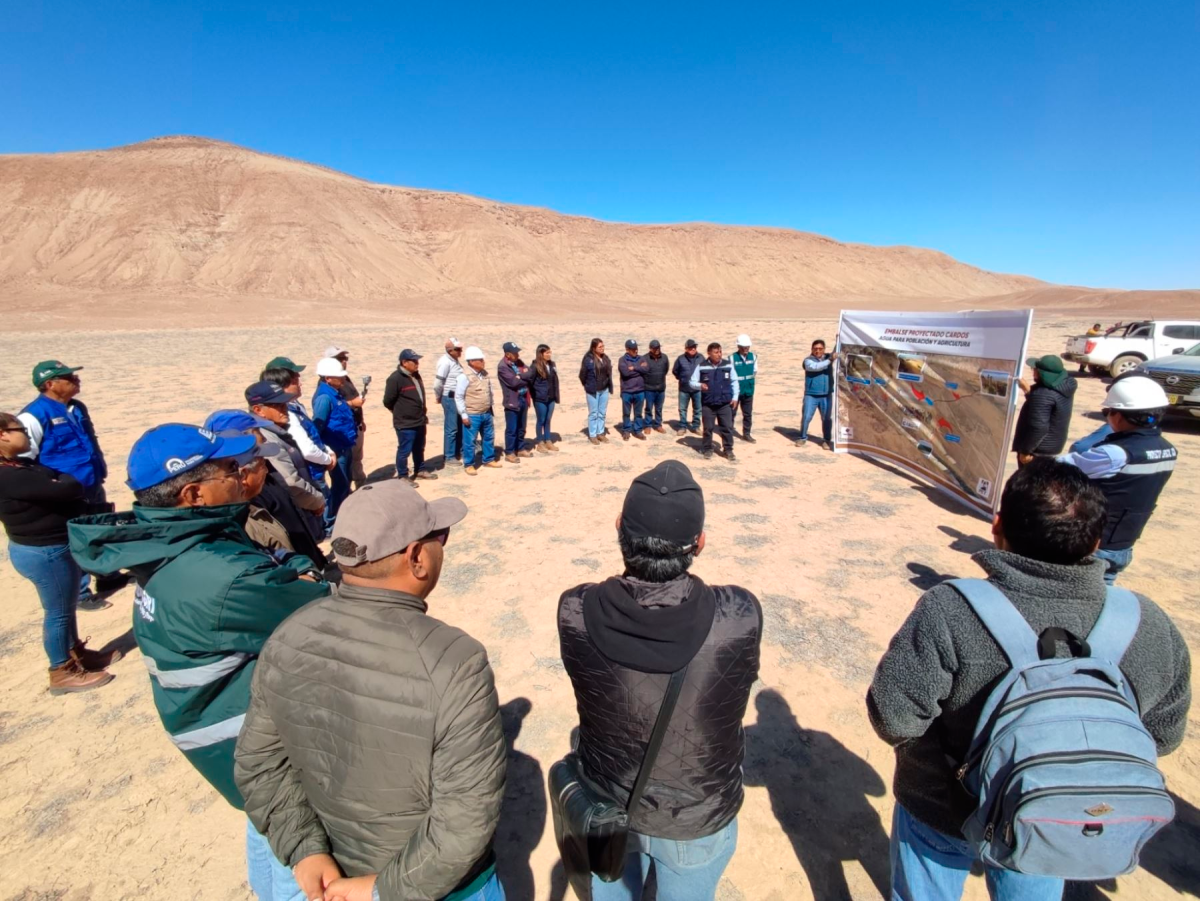 TACNA: CONSTRUIRÁN EMBALSE QUE PERMITE AMPLIAR CAPACIDAD DE ALMACENAMIENTO DE AGUA EN SAMA