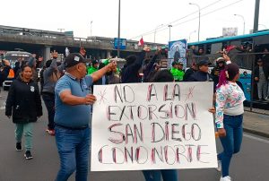 TRANSPORTISTAS FORMALES EXIGEN PROTECCIÓN POLICIAL ANTE PARO DEL 10 DE OCTUBRE