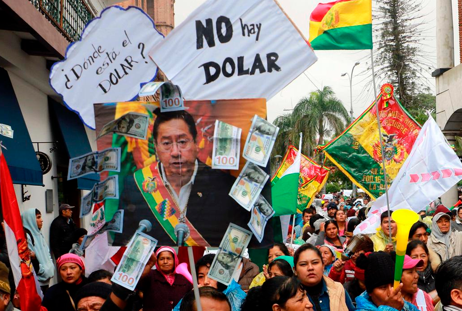 CRISIS ECONÓMICA EN BOLIVIA ES EL RESULTADO DE ESTRATEGIAS ECONÓMICAS INSOSTENIBLES