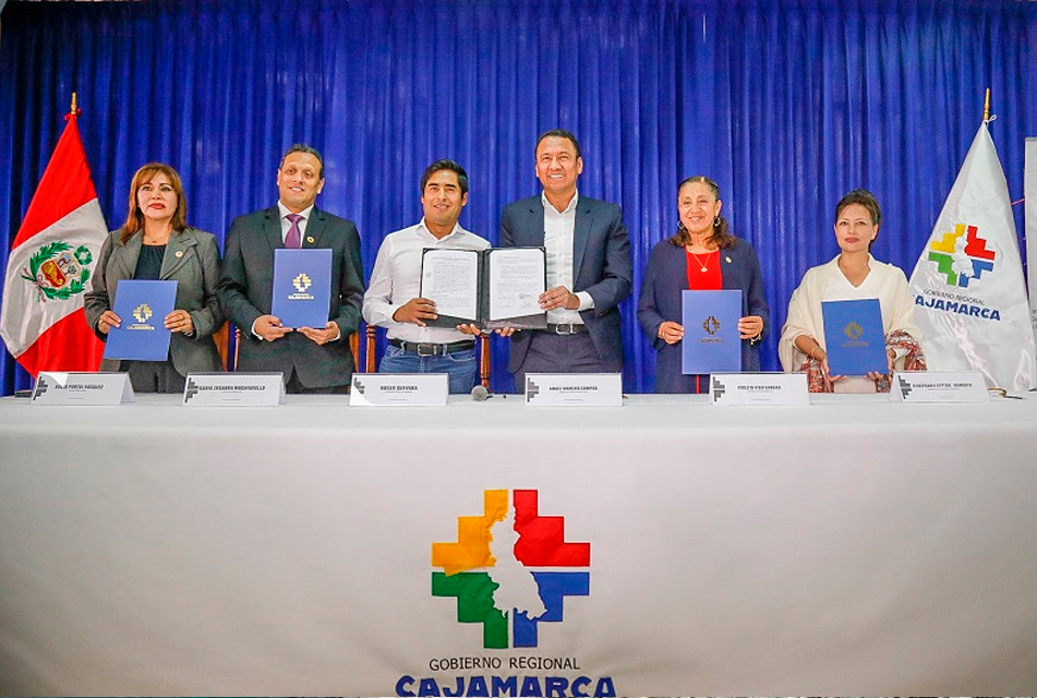 MIDAGRI, GOBIERNO REGIONAL Y  NEWMONT ALAC  FIRMAN MEMORÁNDUM DE ENTENDIMIENTO PARA CONSTRUCCIÓN DE LAS PRESAS HUALTIPAMPA Y EL AZUFRE EN CAJAMARCA