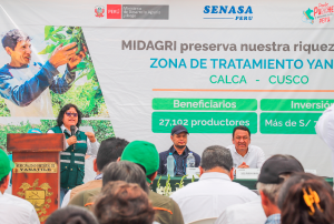 #ELPERÚNOSEDETIENE: GOBIERNO IMPLEMENTA NUEVO CENTRO DE INSPECCIÓN Y TRATAMIENTO QUE IMPULSARÁ EL DESARROLLO DE MÁS DE 27 MIL PRODUCTORES HORTOFRUTÍCOLAS EN CUSCO