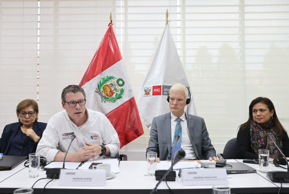 OCDE DESTACA EFICIENCIA DEL PERÚ EN MATERIA EDUCATIVA EN LATINOAMÉRICA