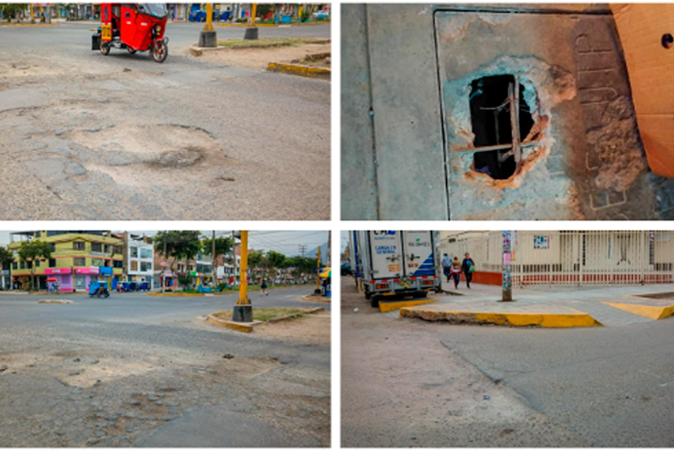 DEFENSORÍA DEL PUEBLO ADVIERTE GRAN DETERIORO EN PISTAS Y VEREDAS DEL DISTRITO DE LOS OLIVOS