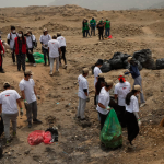 MÁS DE 220 BOLSAS DE RESIDUOS SÓLIDOS SE RETIRARON DE DOS PUNTOS CRÍTICOS DE LA ZONA ARQUEOLÓGICA CAJAMARQUILLA EN LURIGANCHO-CHOSICA