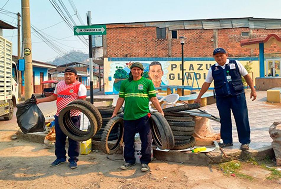 SAN MARTÍN: ELIMINAN 11 TONELADAS DE CRIADEROS DE ZANCUDOS EN EL DISTRITO DE SAPOSOA