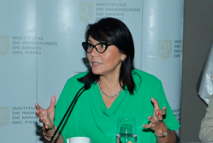 PAOLA BUSTAMANTE: EL EJECUTIVO DEBE LIDERAR LA PROPUESTA NORMATIVA PARA LA FORMALIZACIÓN MINERA