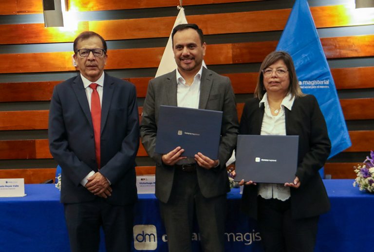 DERRAMA MAGISTERIAL Y ONP RATIFICAN CONVENIO PARA BRINDAR MEJOR ATENCIÓN A JUBILADOS Y CESANTES DEL PAÍS