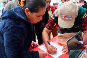 GOBIERNO ENTREGA TÍTULOS DE PROPIEDAD INDIVIDUAL EN BENEFICIO DE 745 POBLADORES DE CUTERVO