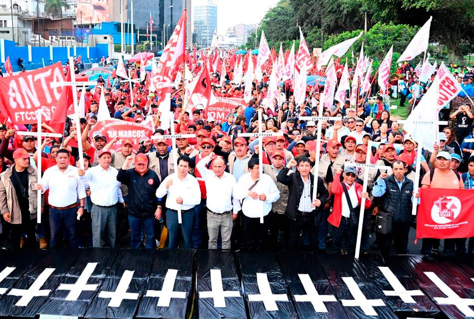 MÁS SECTORES SE SUMAN A PROTESTAS A NIVEL NACIONAL POR PASIVIDAD DEL GOBIERNO ANTE CRIMINALIDAD