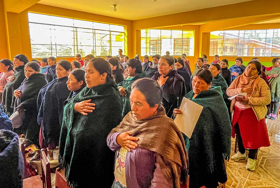 MINEM: MUJERES MÁGICAS CAPACITÓ Y EMPODERÓ  A LIDERESAS DEL CP SAN JUAN DE YERBA BUENA (CAJAMARCA)