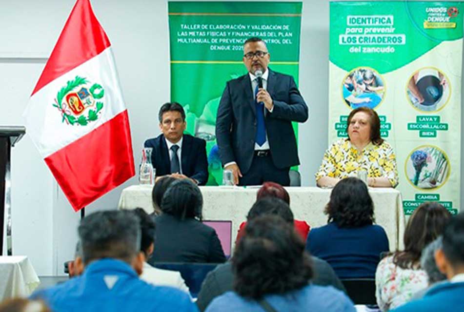 MINSA ELABORA PLAN MULTIANUAL DE PREVENCIÓN Y CONTROL DEL DENGUE 2025-2026