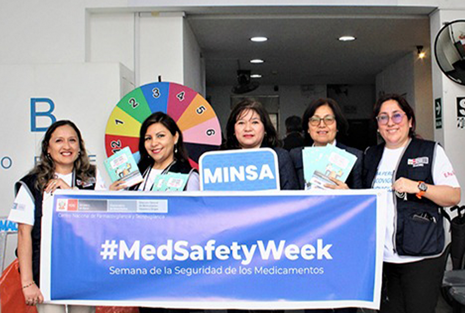 PERÚ PARTICIPA EN LA CAMPAÑA MUNDIAL PARA UN USO MÁS SEGURO DE LOS MEDICAMENTOS