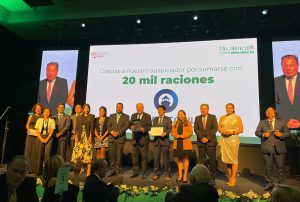 GRUPO CORIL CONTRIBUYE CON MÁS DE 120,000 RACIONES DE ALIMENTOS PARA POBLACIÓN VULNERABLE A TRAVÉS DEL BANCO DE ALIMENTOS