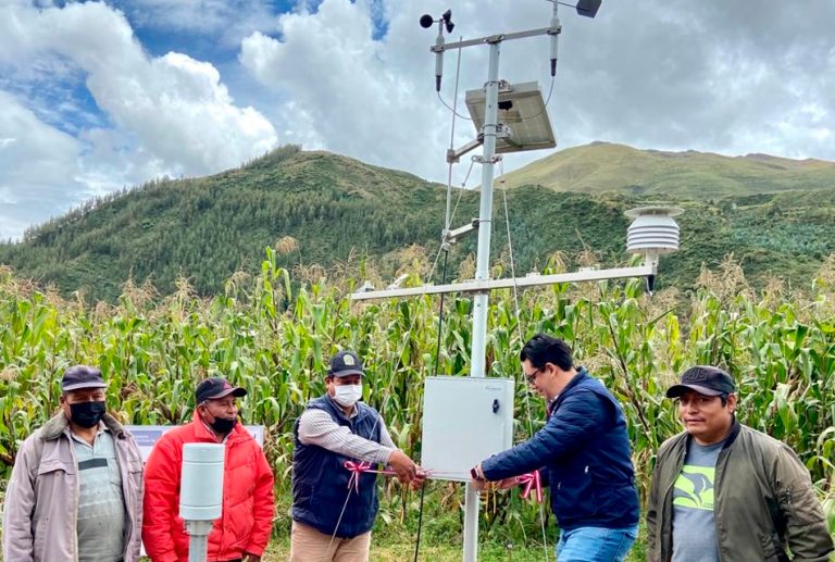 PROYECTO DE ESTACIÓN METEOROLÓGICA EN OTUZCO BENEFICIARÁ A AGRICULTORES