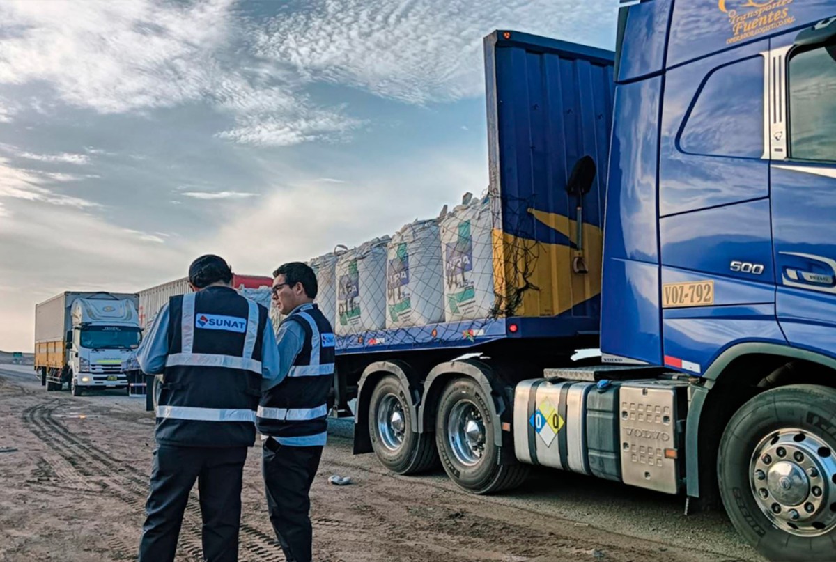 SUNAT INCAUTÓ MÁS DE 140 TONELADAS DE MINERALES NO DECLARADOS EN CHALA