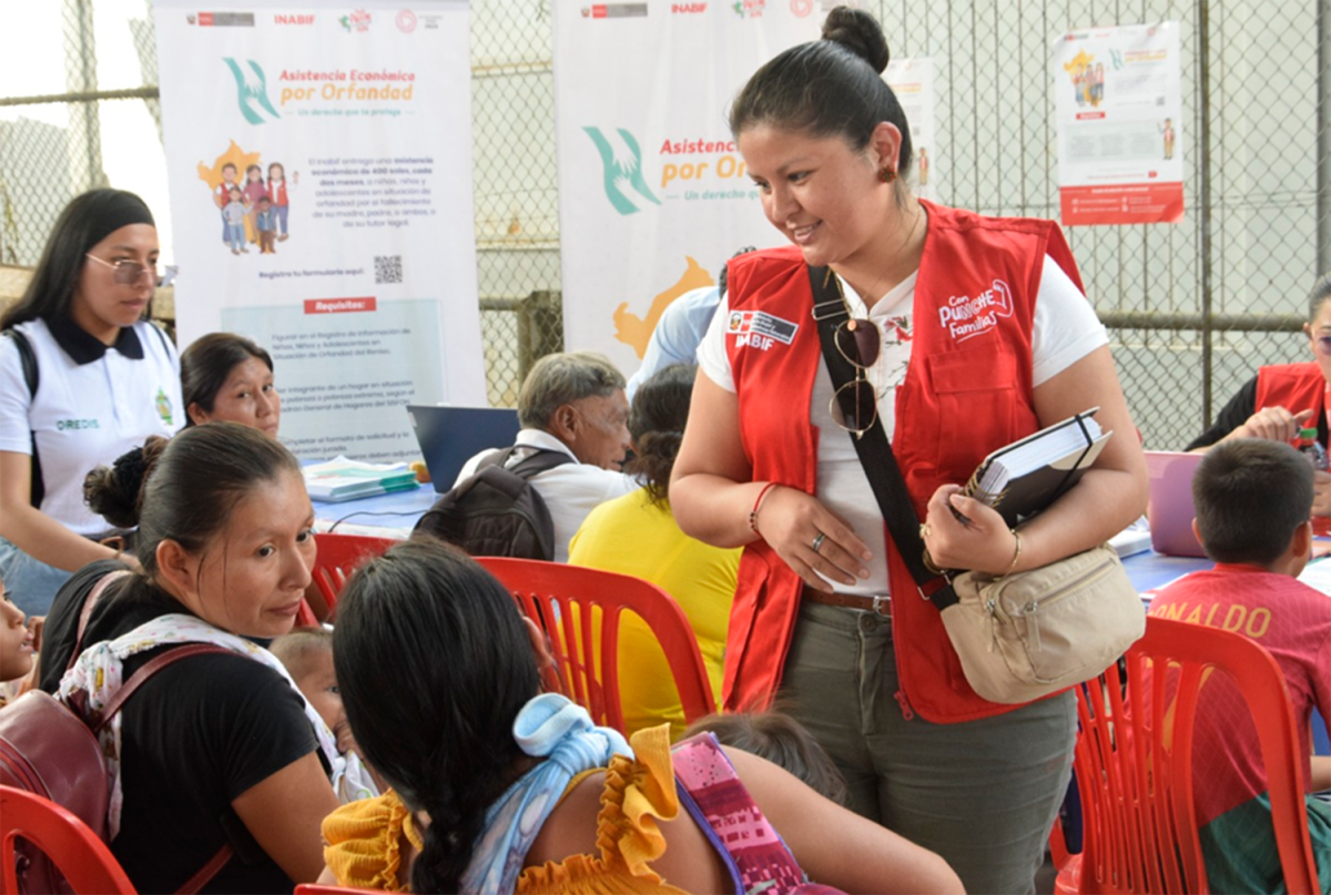 INABIF BRINDA ASISTENCIA ECONÓMICA A NIÑOS Y ADOLESCENTES EN ORFANDAD