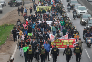 TRANSPORTISTAS ALISTAN NUEVO PARO COMO MEDIDA CONTRA EL CRMEN ORGANIZADO