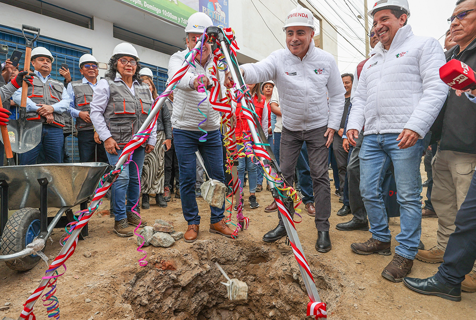 MINISTERIO DE VIVIENDA INICIÓ 2 OBRAS DE AGUA POTABLE Y ALCANTARILLADO PARA LIMA Y CALLAO ESTE 2024