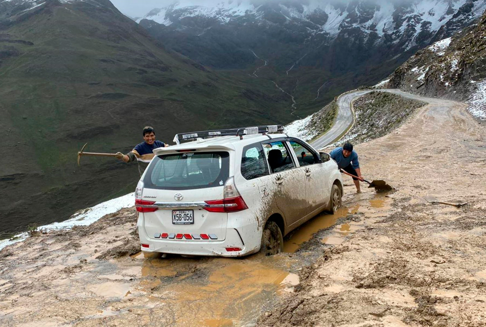 CUSCO: DISTRITO DE LARES AFRONTA TRES EMERGENCIAS A CAUSA DE LLUVIAS DE FUERTE INTENSIDAD