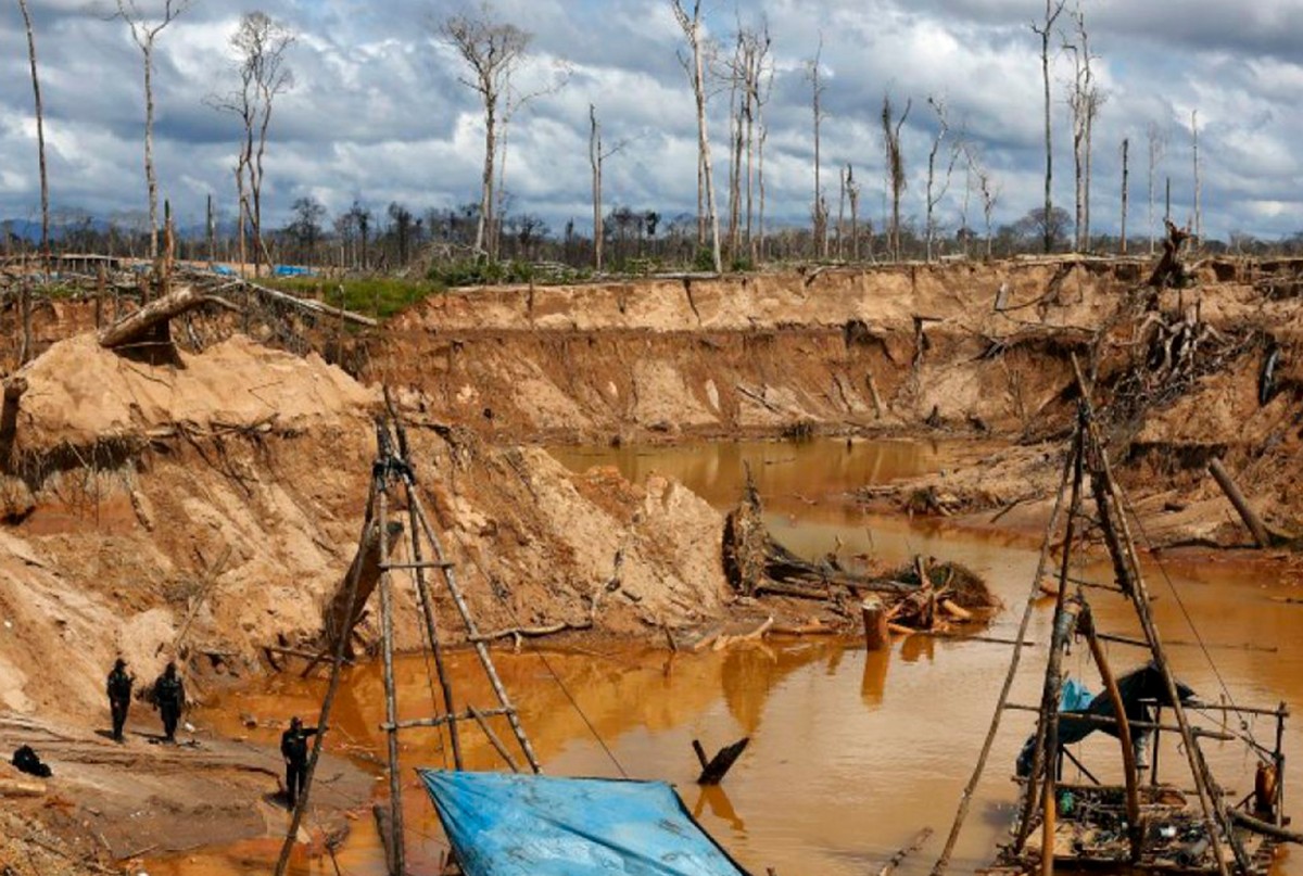 MINERÍA ILEGAL GENERA DAÑOS AL ECOSISTEMA Y TRAE CONSIGO EL CRIMEN ORGANIZADO