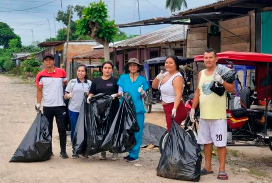 UNIDOS CONTRA EL DENGUE: ELIMINAN 76 TONELADAS DE POTENCIALES CRIADEROS EN BELLAVISTA Y MARISCAL CÁCERES